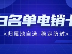 專業工具的選擇：為什么電銷行業青睞電銷卡