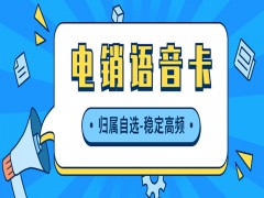 電銷公司專用電銷卡，抗封號電銷卡