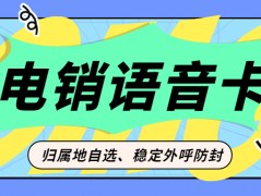 使用什么卡進(jìn)行電銷不會受到限制？